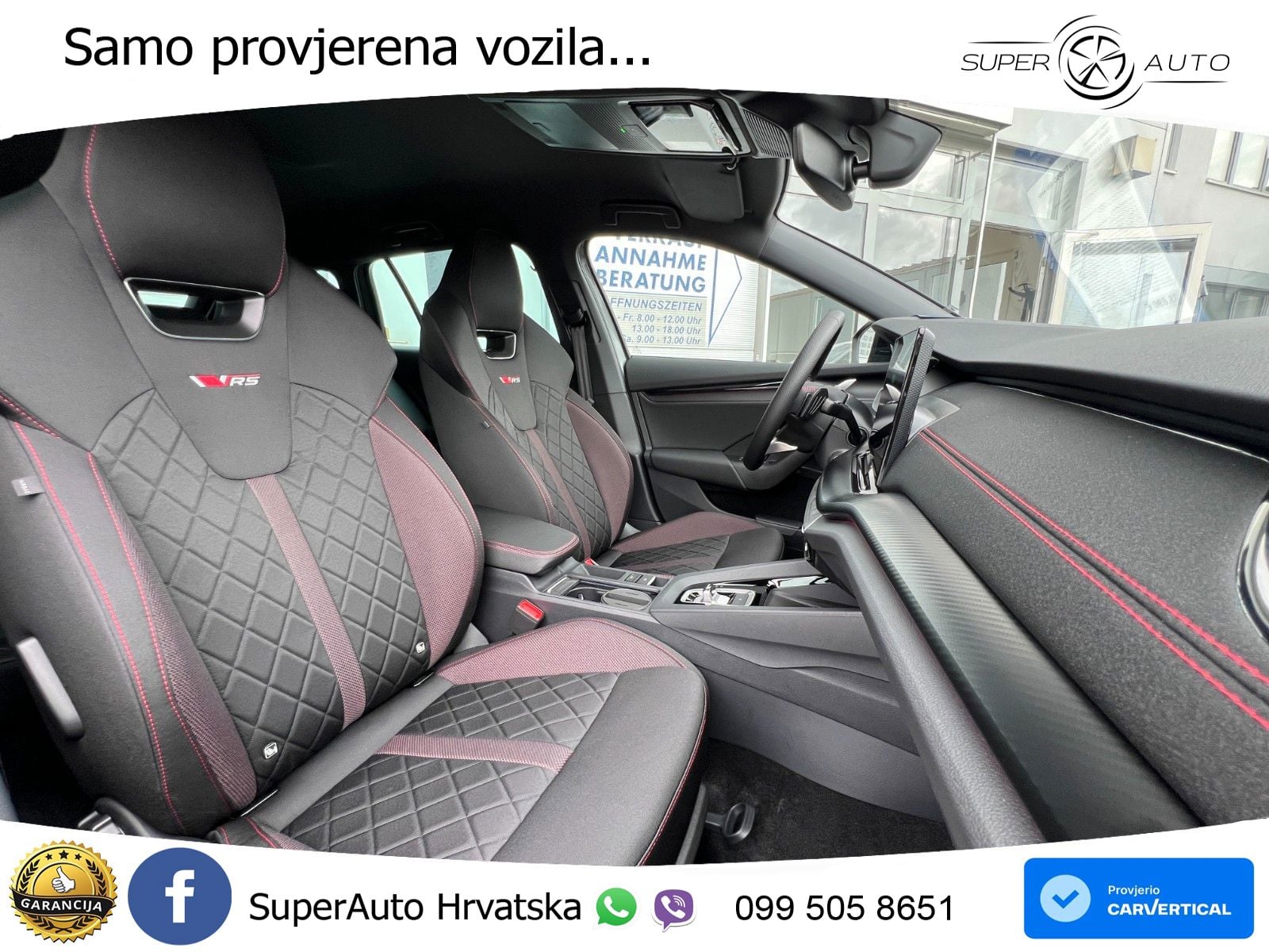 Škoda Octavia Combi RS 2.0 TSI (265 KS) DSG MATRIX+GR SJED+KAM