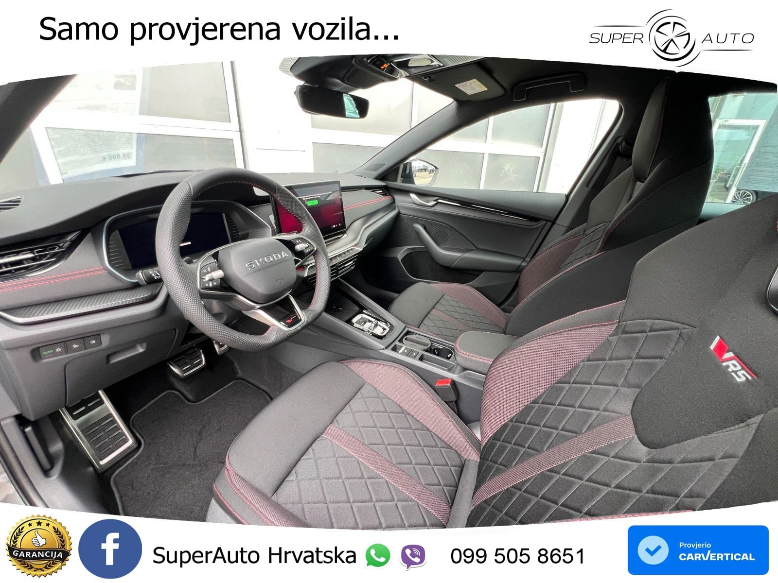 Škoda Octavia Combi RS 2.0 TSI (265 KS) DSG MATRIX+GR SJED+KAM