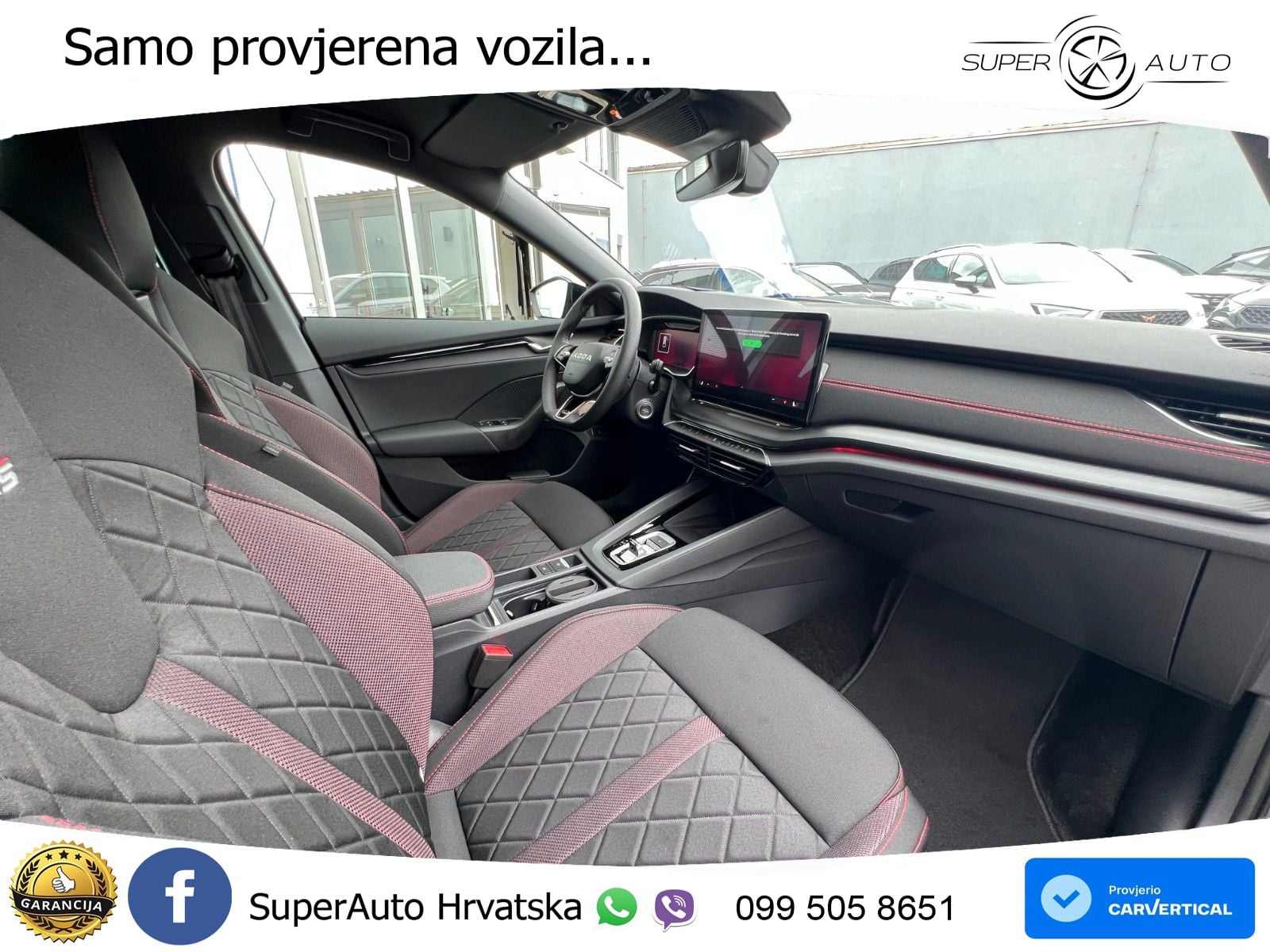Škoda Octavia Combi RS 2.0 TSI (265 KS) DSG MATRIX+GR SJED+KAM