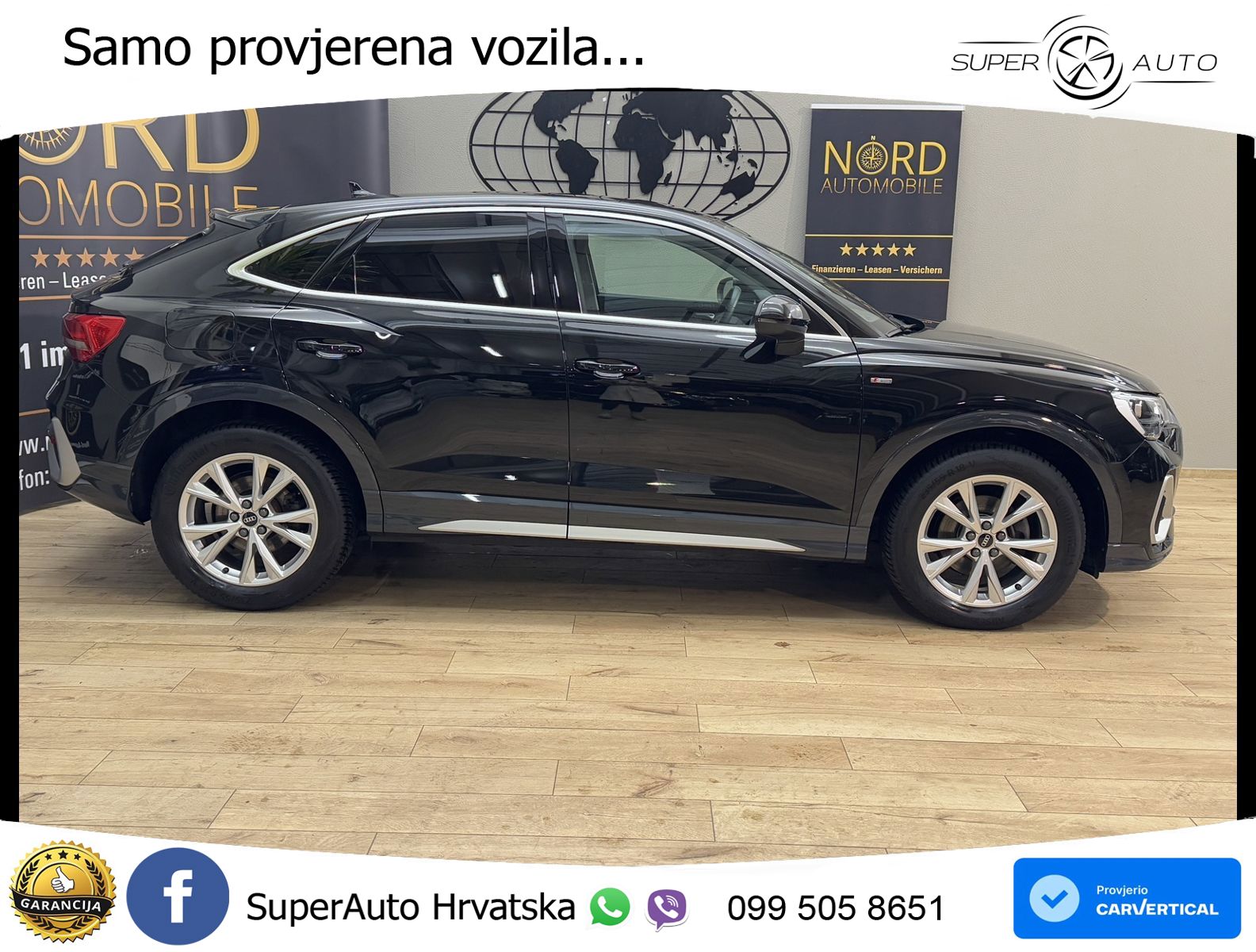 Audi Q3 Sportback 35 TDI (150 KS) quattro S tronic S line LED+GR SJED+ACC