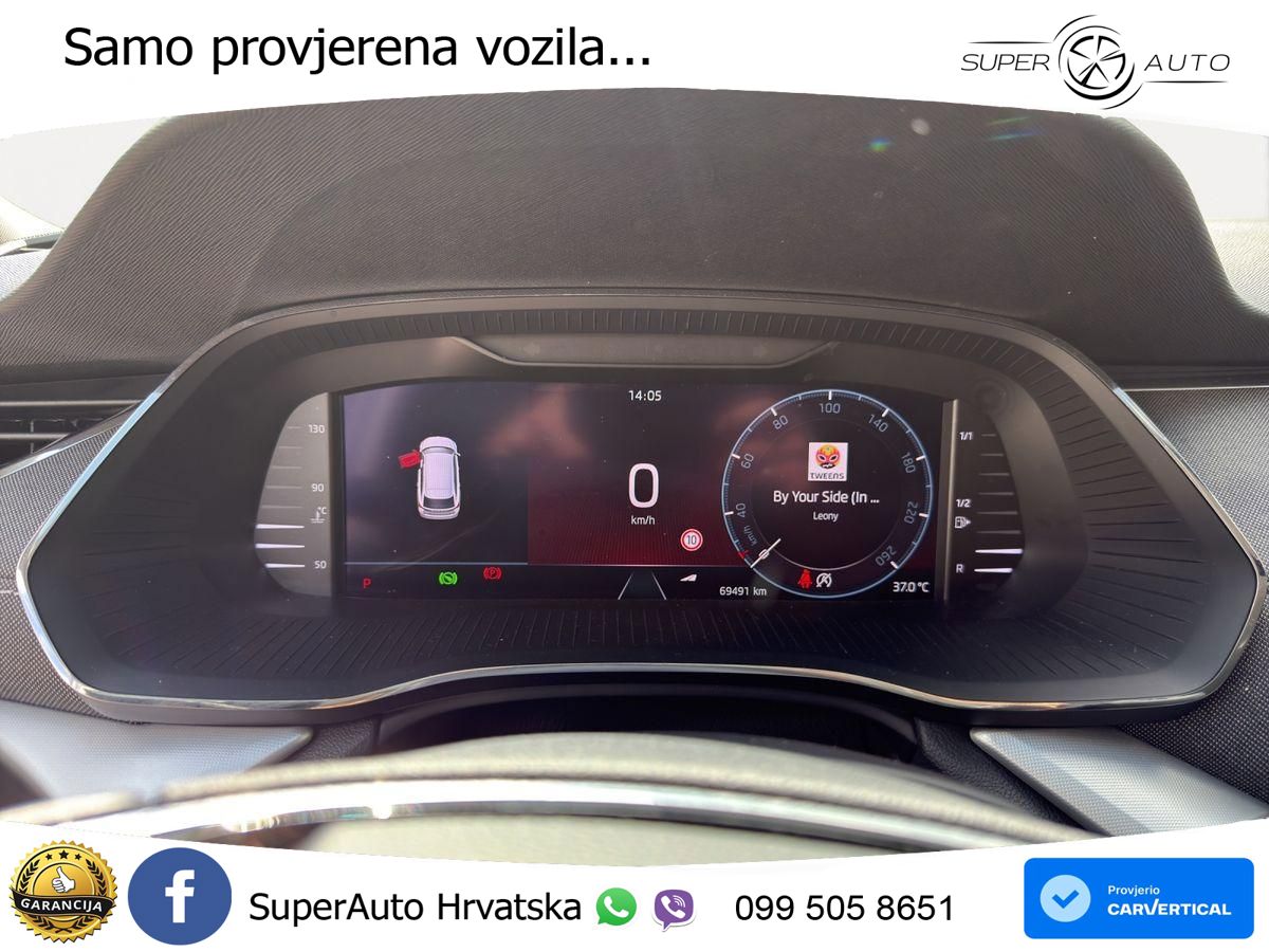 Škoda Octavia Combi 2.0 TDI (150 KS) DSG Selection LED+GR SJED+ACC