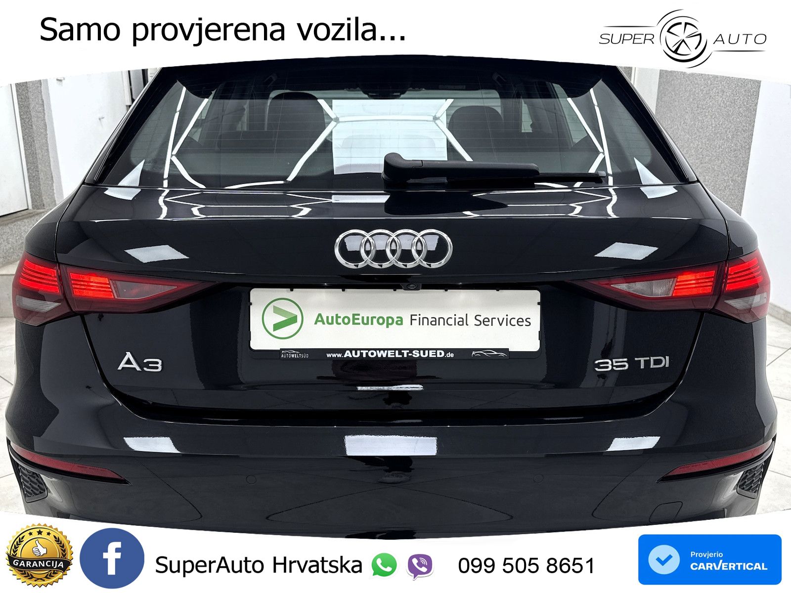 Audi A3 35 TDI (150 KS) S tronic