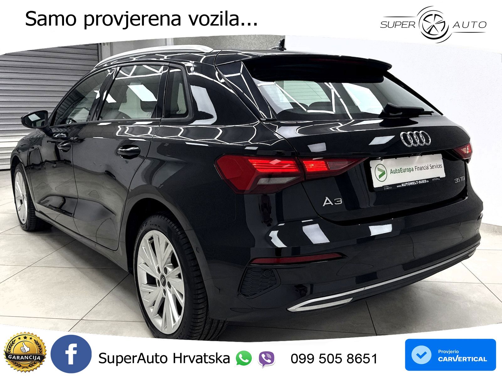 Audi A3 35 TDI (150 KS) S tronic