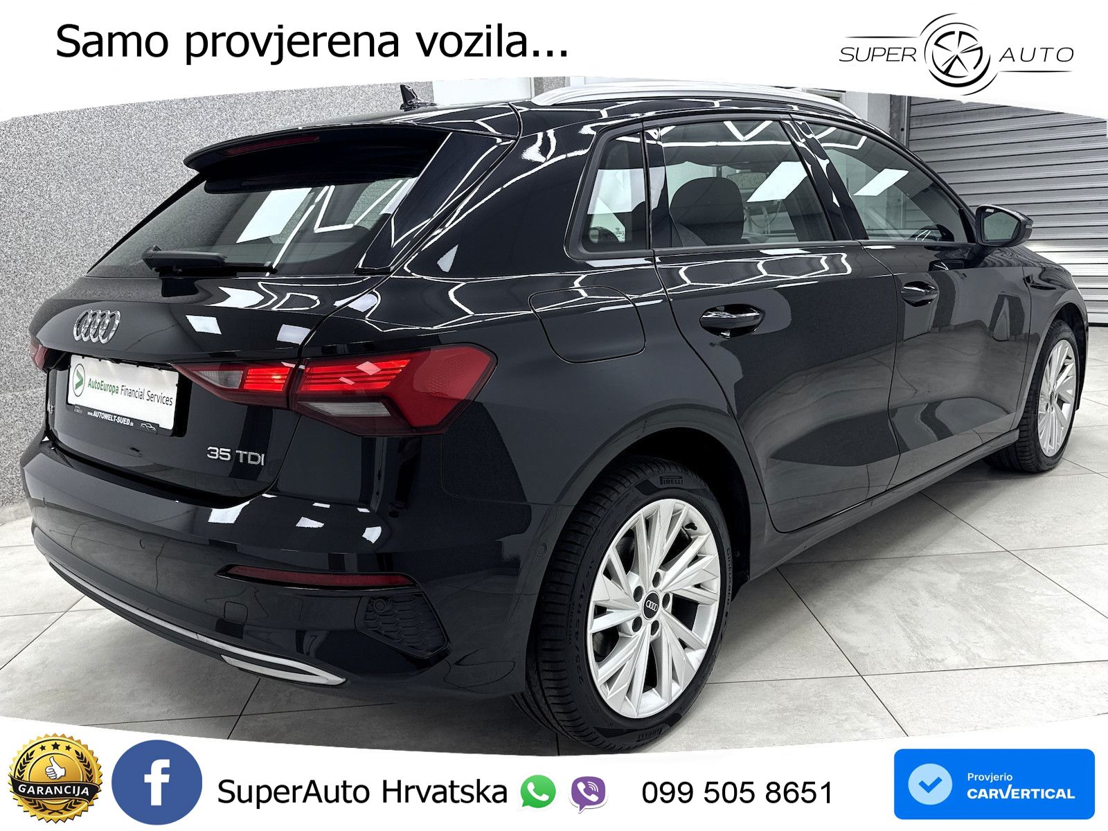 Audi A3 35 TDI (150 KS) S tronic
