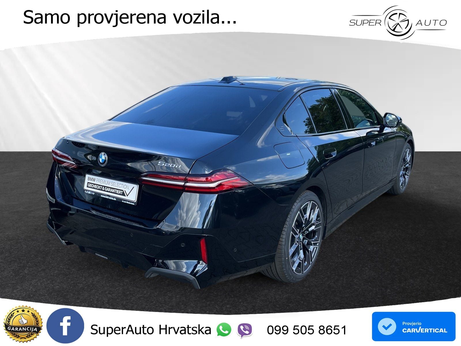 BMW 520d (197 KS) Steptronic LED+GR SJED+ACC
