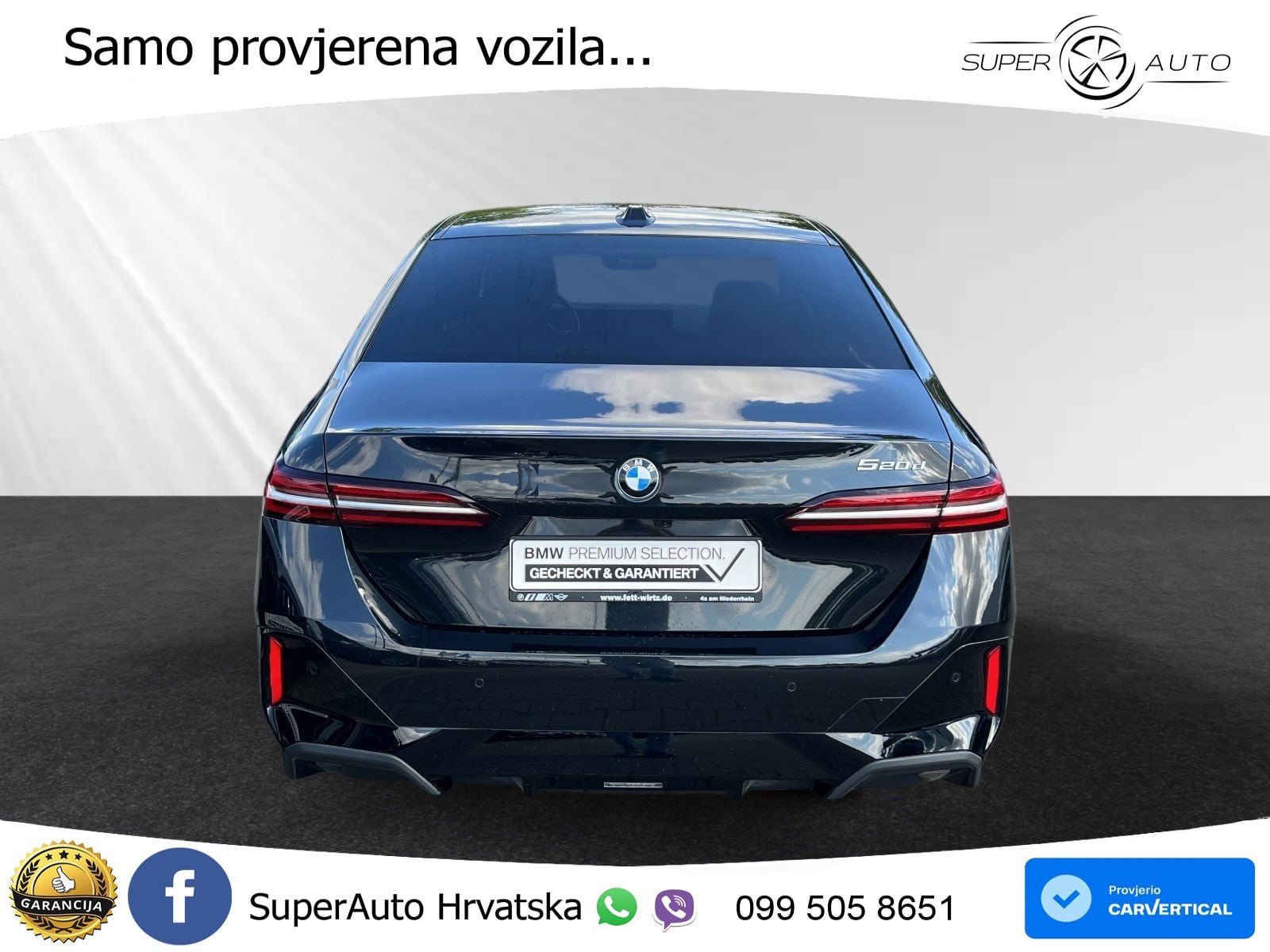 BMW 520d (197 KS) Steptronic LED+GR SJED+ACC