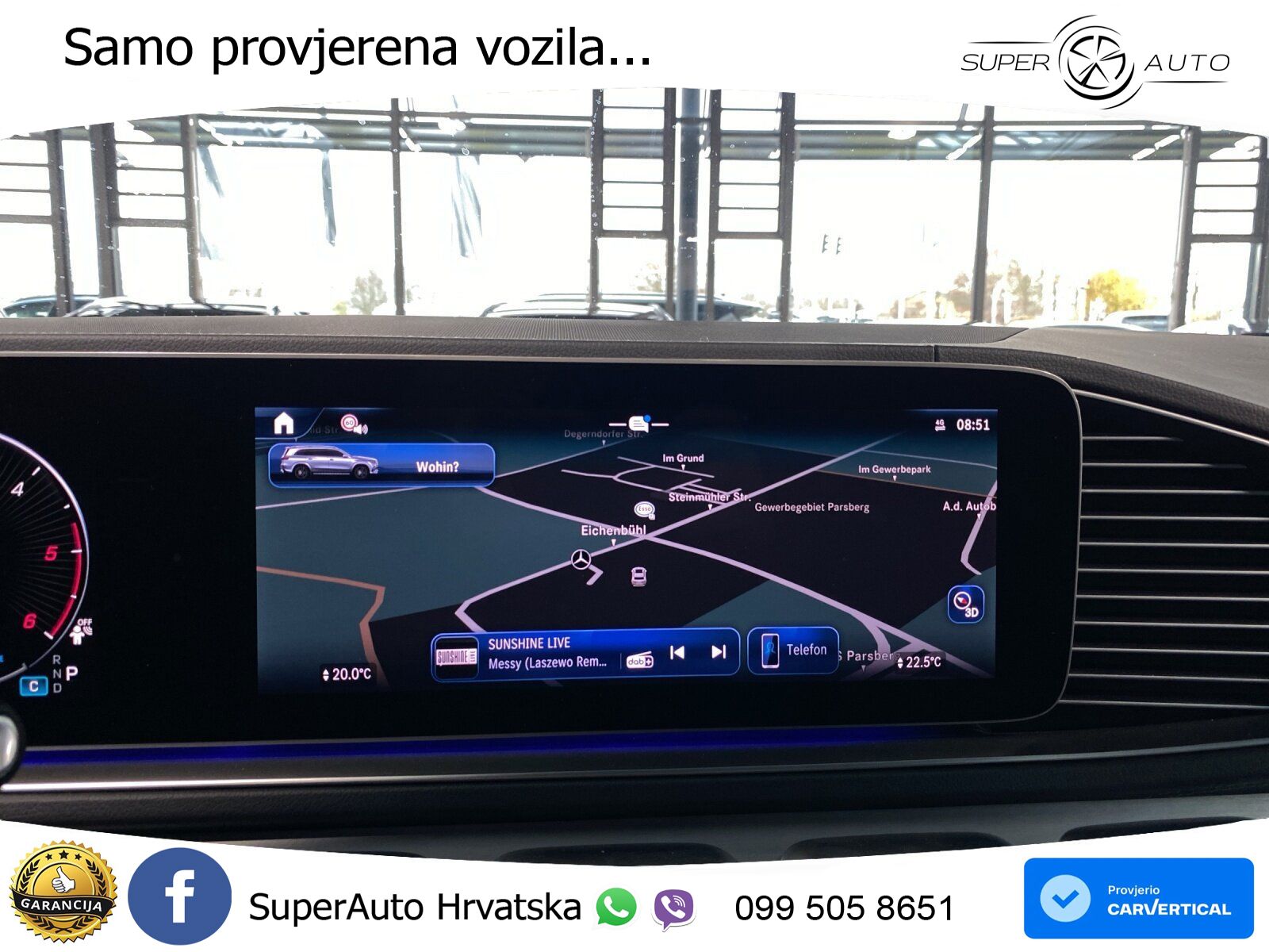 Mercedes-Benz GLS GLS 450d EQ Boost 4MATIC 9G-TRONIC AMG ZRAČNI+ACC+GR SJED+KAM+PANO