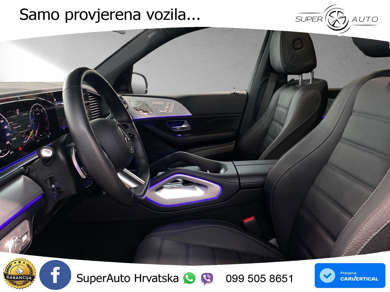 Mercedes-Benz GLS GLS 450d EQ Boost 4MATIC 9G-TRONIC AMG ZRAČNI+ACC+GR SJED+KAM+PANO
