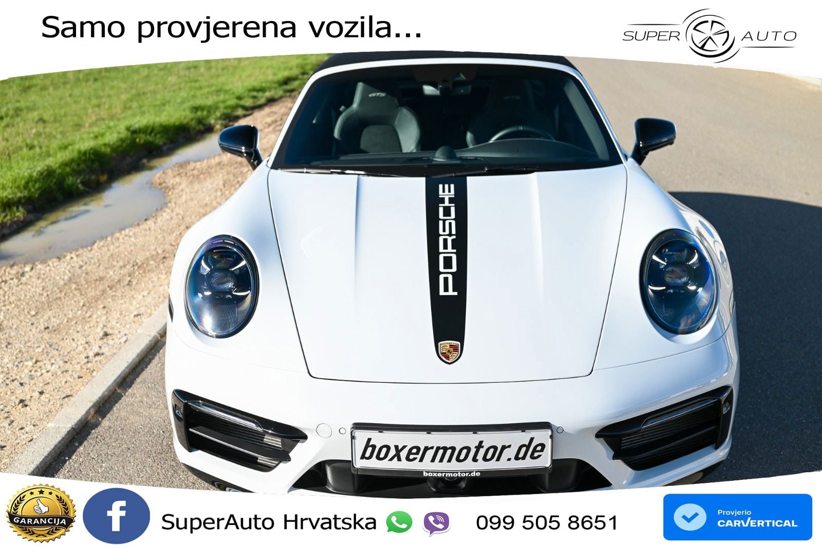 Porsche 911 Targa 4 GTS 3.0 (480 KS) PDK LED+GR SJED+ACC