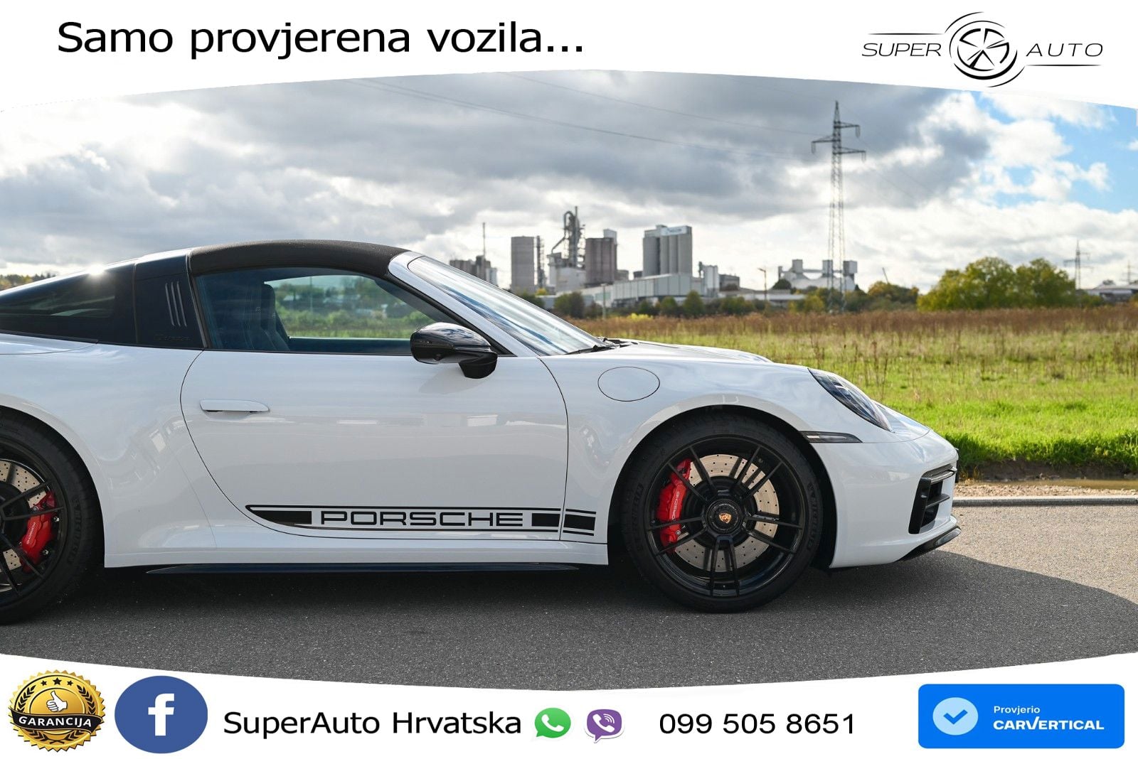 Porsche 911 Targa 4 GTS 3.0 (480 KS) PDK LED+GR SJED+ACC