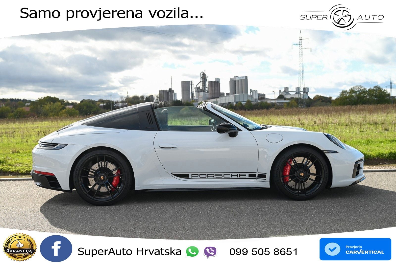 Porsche 911 Targa 4 GTS 3.0 (480 KS) PDK LED+GR SJED+ACC