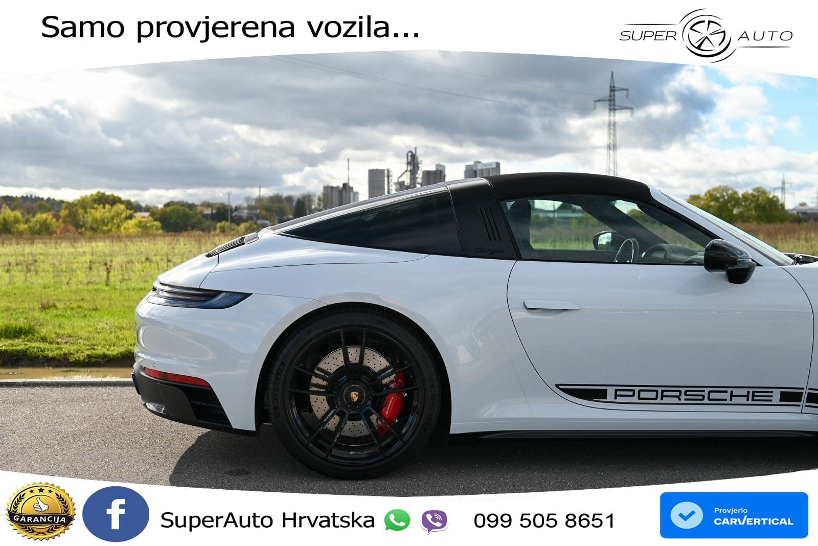 Porsche 911 Targa 4 GTS 3.0 (480 KS) PDK LED+GR SJED+ACC