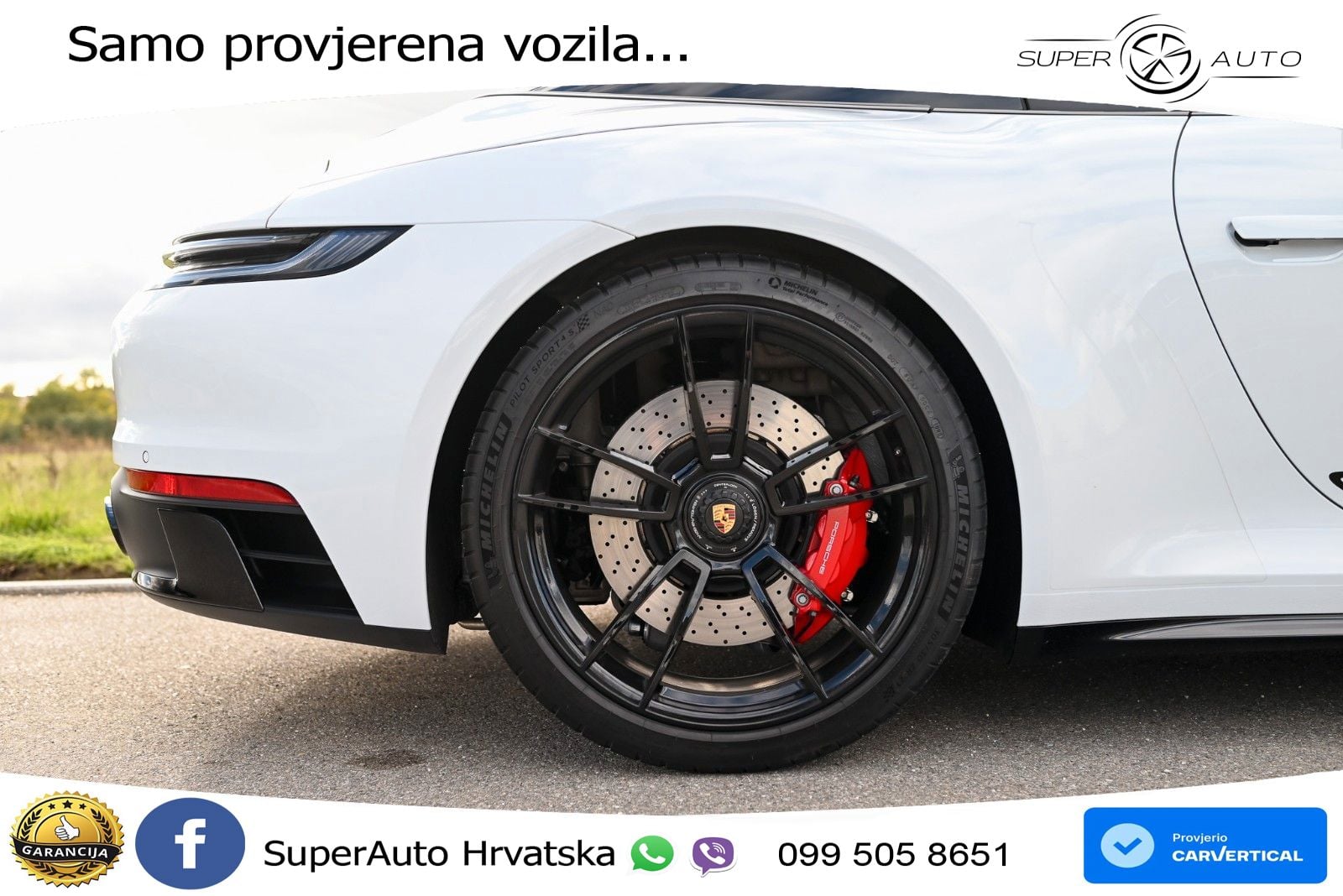 Porsche 911 Targa 4 GTS 3.0 (480 KS) PDK LED+GR SJED+ACC