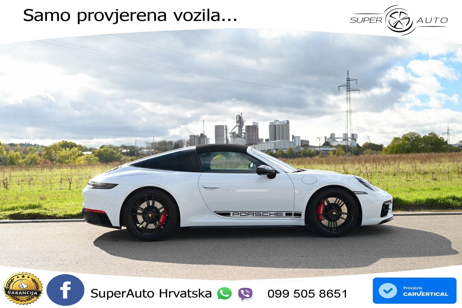 Porsche 911 Targa 4 GTS 3.0 (480 KS) PDK LED+GR SJED+ACC