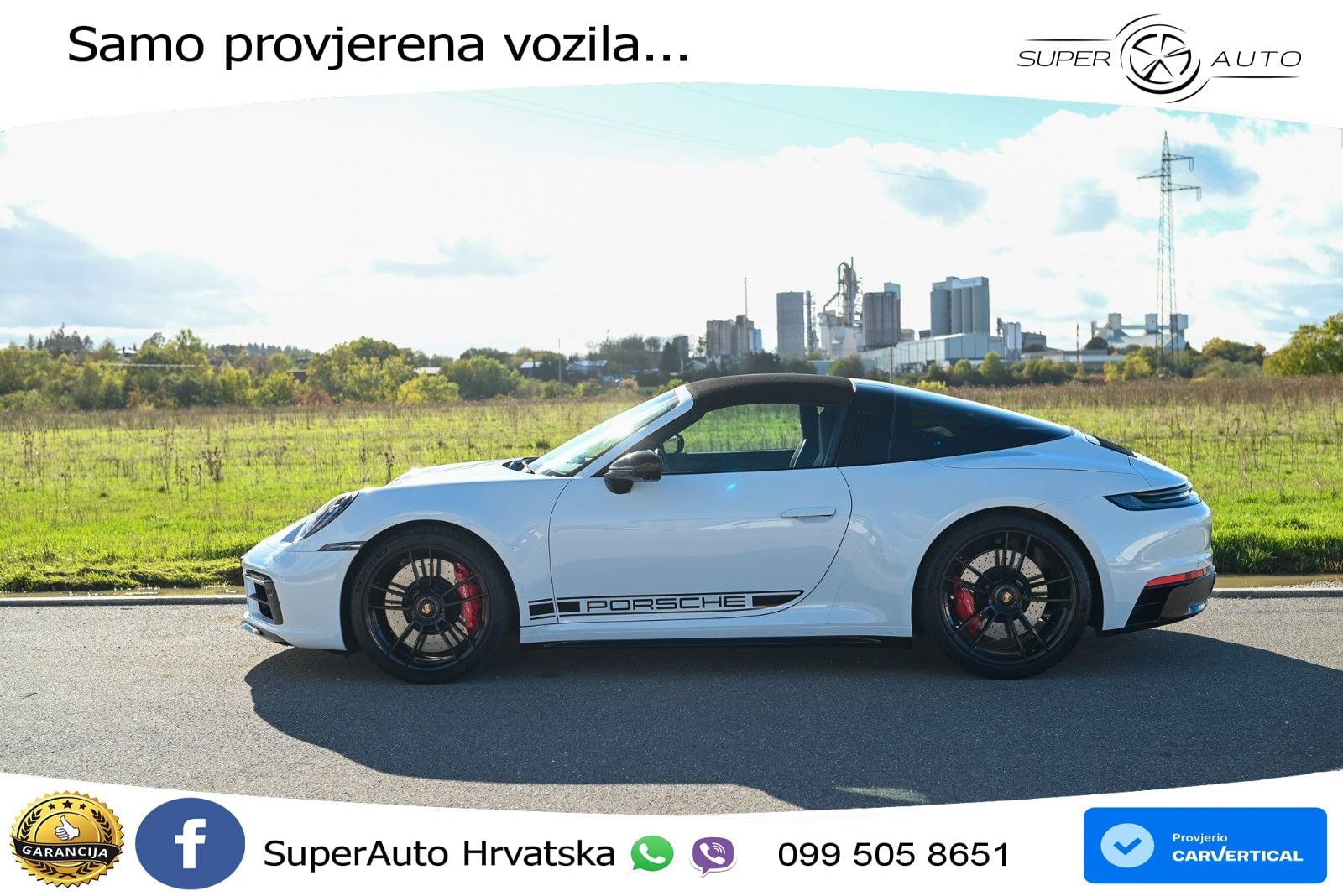 Porsche 911 Targa 4 GTS 3.0 (480 KS) PDK LED+GR SJED+ACC