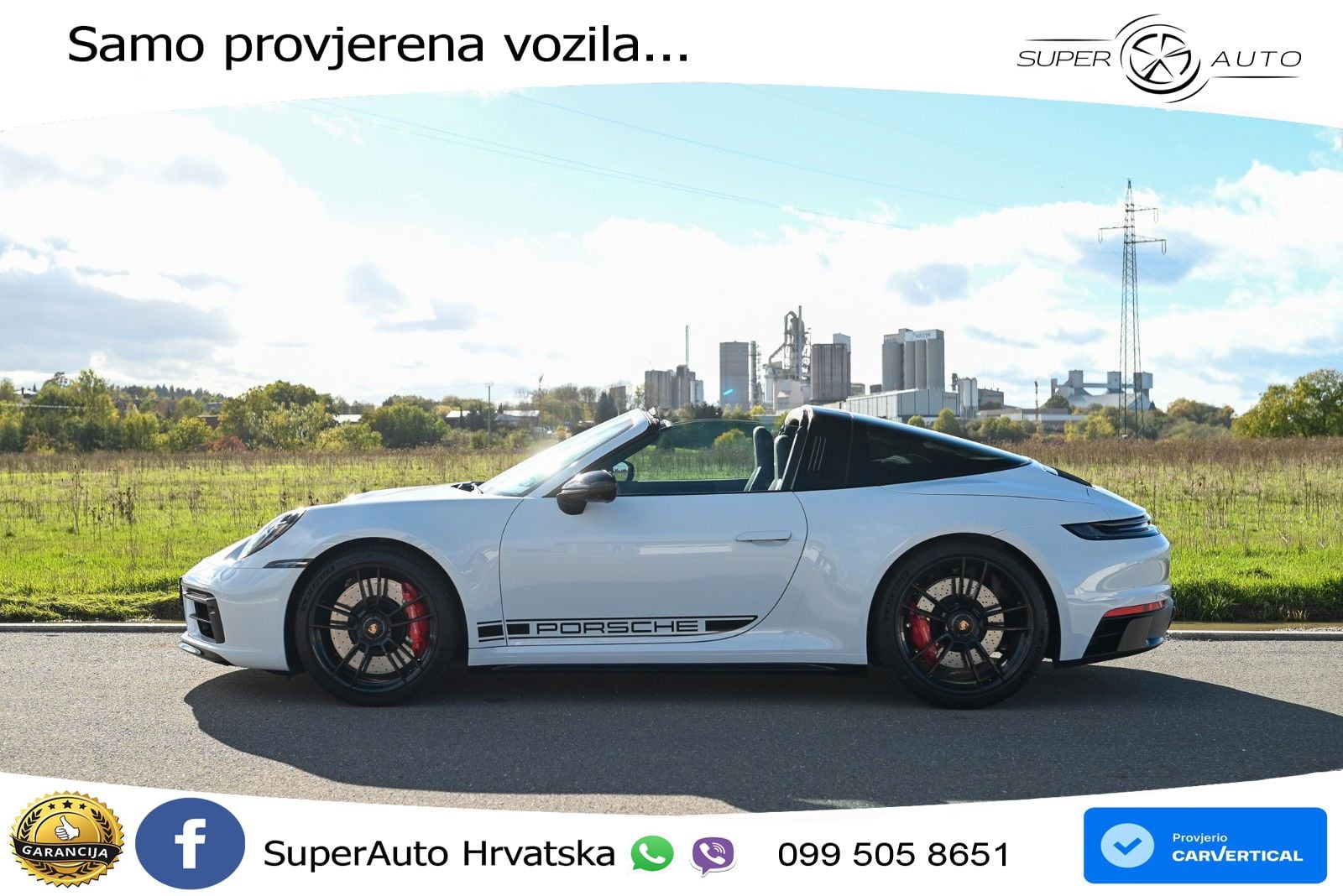 Porsche 911 Targa 4 GTS 3.0 (480 KS) PDK LED+GR SJED+ACC