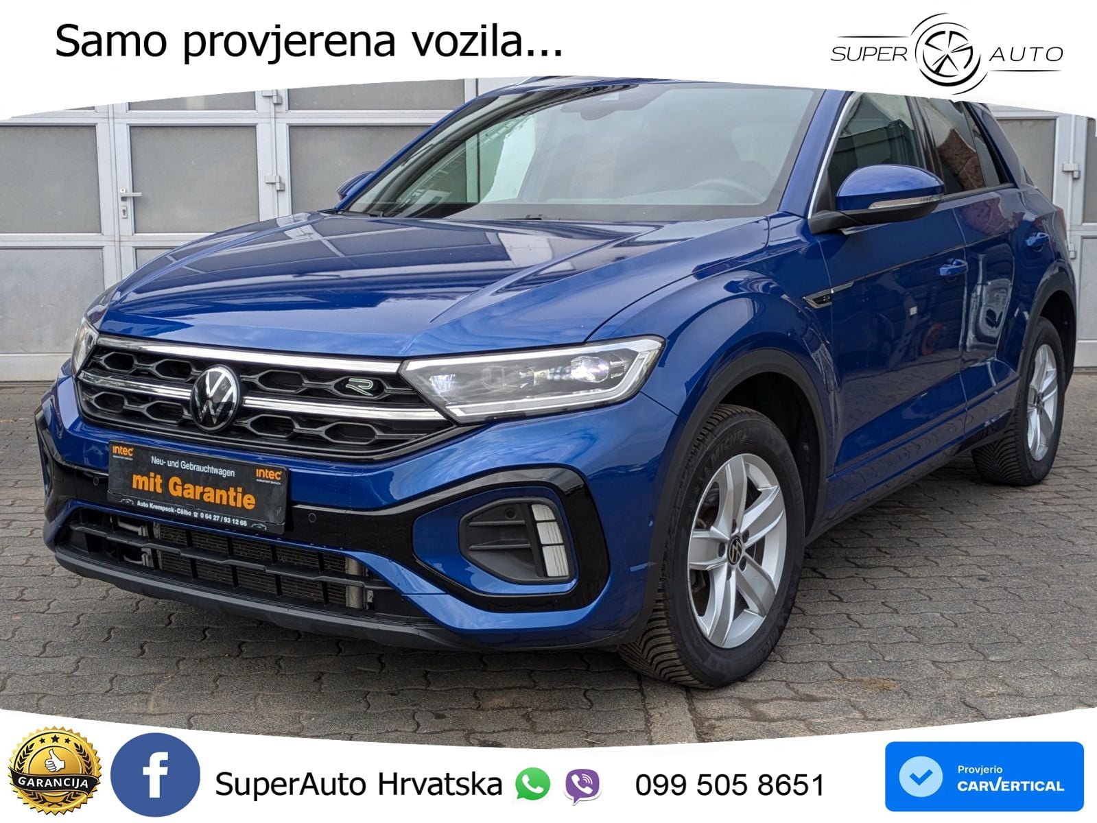 Volkswagen T-Roc 2.0 TDI (150 KS) DSG R-Line LED+GR SJED+ACC