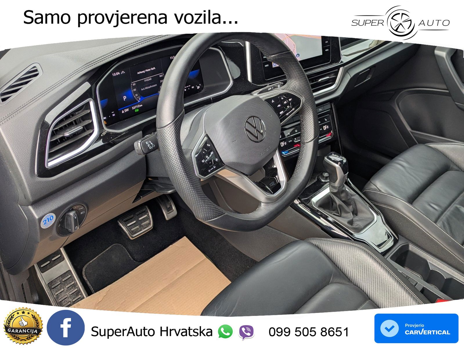 Volkswagen T-Roc 2.0 TDI (150 KS) DSG R-Line LED+GR SJED+ACC