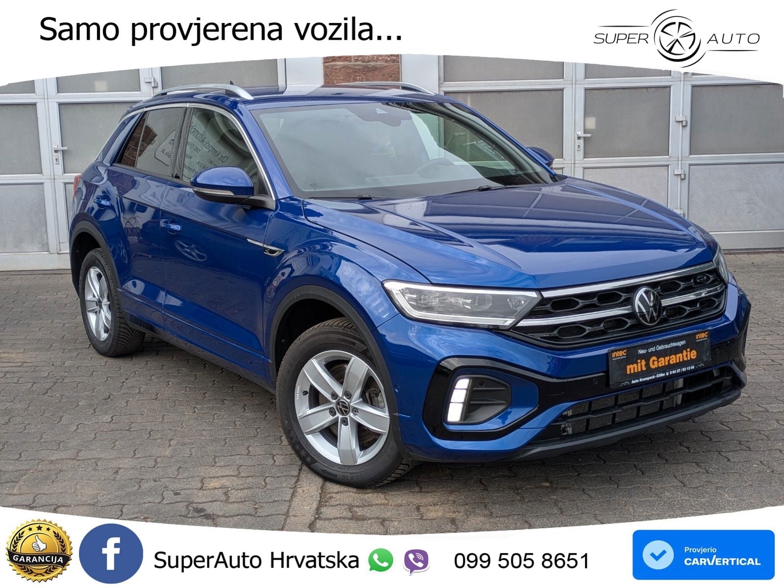 Volkswagen T-Roc 2.0 TDI (150 KS) DSG R-Line LED+GR SJED+ACC