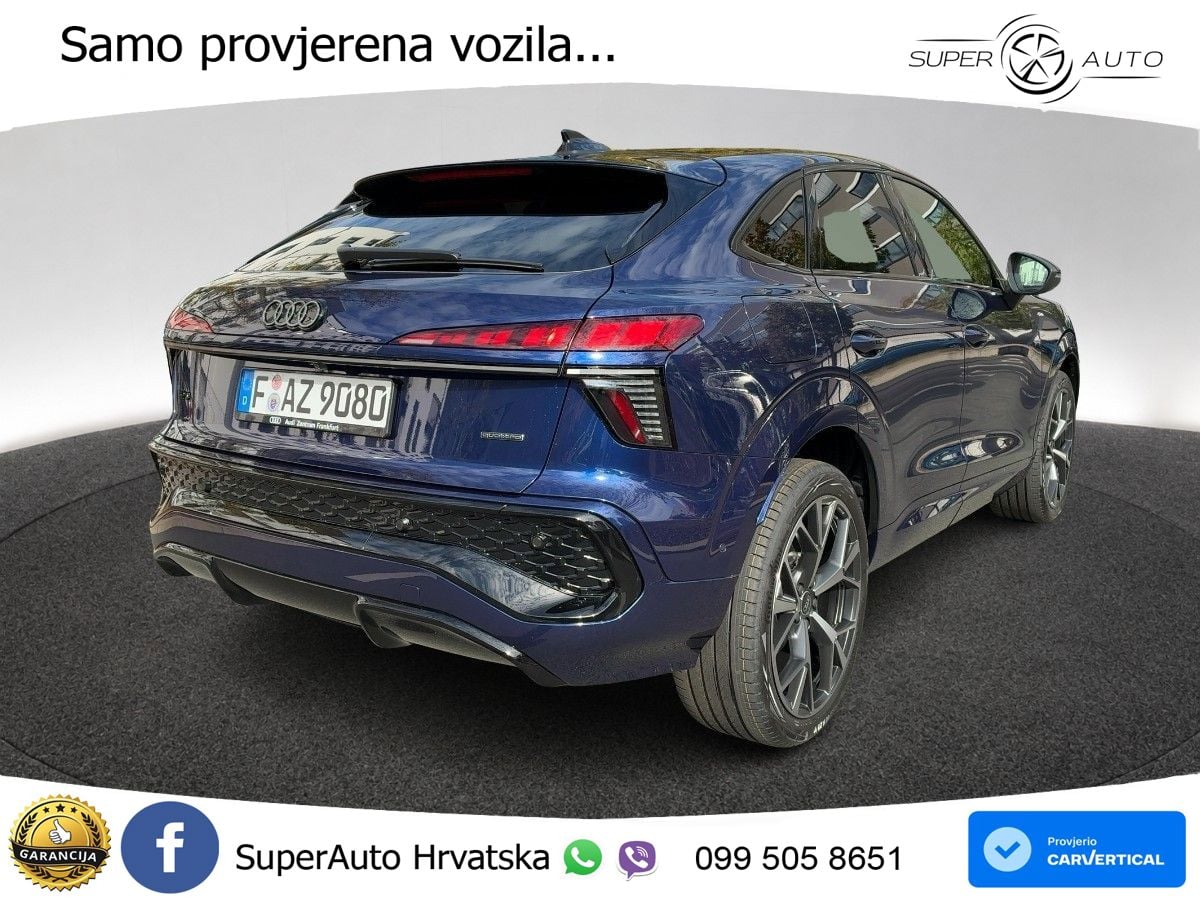 Audi Q3 Sportback 2.0 TFSI (204 KS) quattro S tronic S line LED+GR SJED+ACC