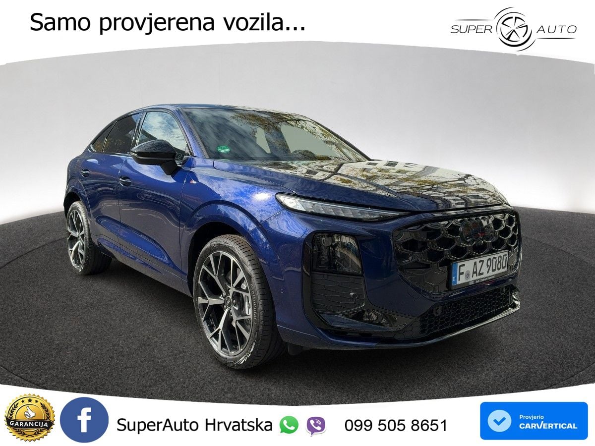 Audi Q3 Sportback 2.0 TFSI (204 KS) quattro S tronic S line LED+GR SJED+ACC