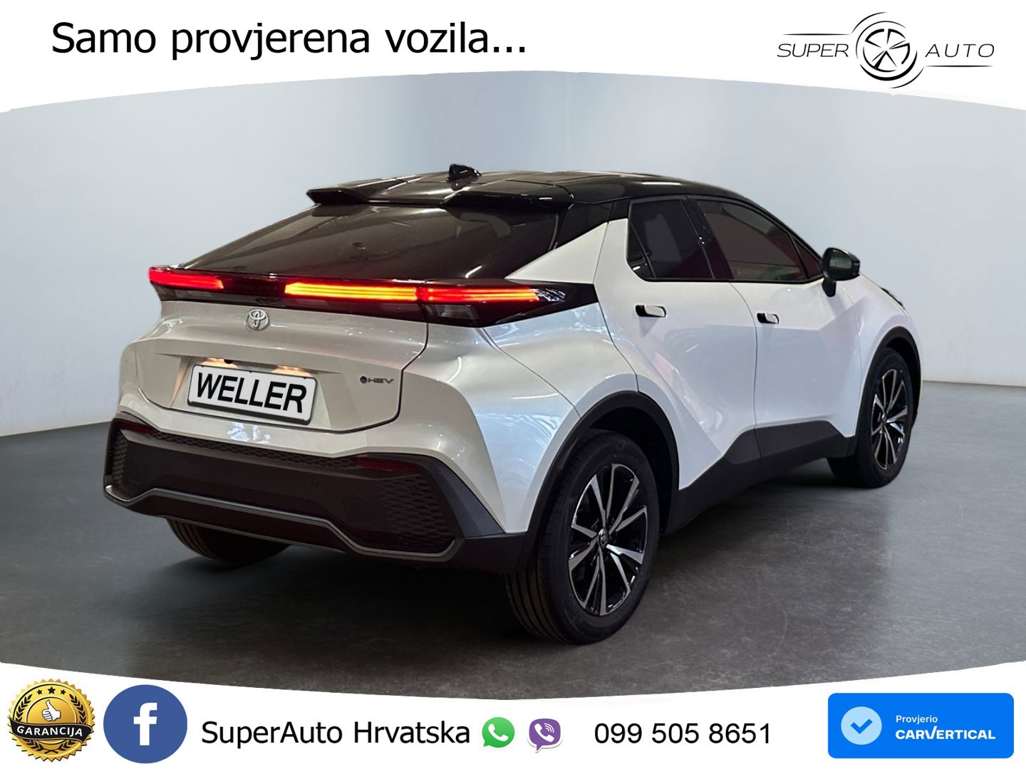 Toyota C-HR 1.8 (140 KS) Hybrid e-CVT Teamplayer LED+GR SJED+ACC