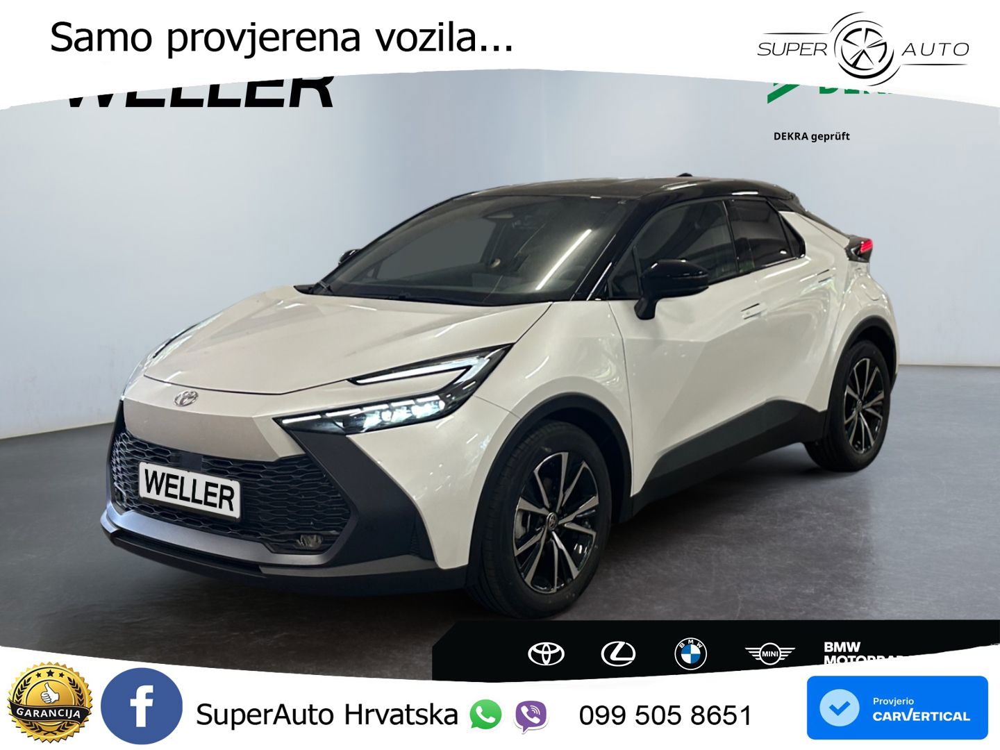 Toyota C-HR 1.8 (140 KS) Hybrid e-CVT Teamplayer LED+GR SJED+ACC