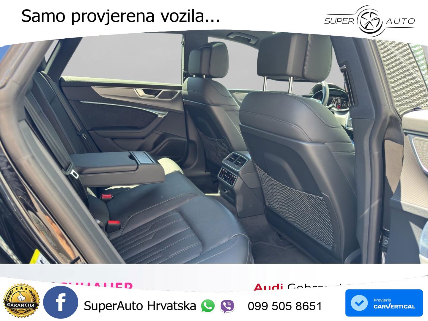Audi RS7 4.0 TFSI V8 (600 KS) quattro tiptronic ZRAČNI+ACC+GR SJED+KAM+PANO