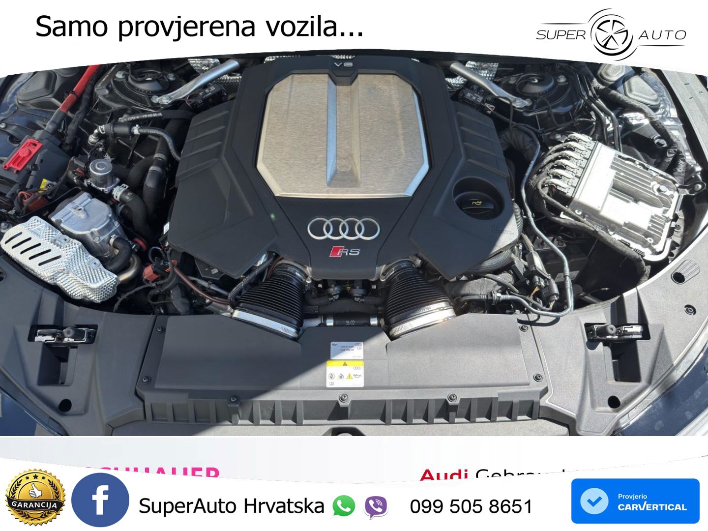 Audi RS7 4.0 TFSI V8 (600 KS) quattro tiptronic ZRAČNI+ACC+GR SJED+KAM+PANO