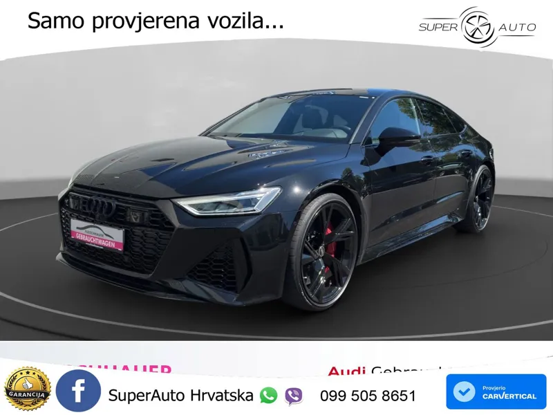 Audi RS7 4.0 TFSI V8 (600 KS) quattro tiptronic ZRAČNI+ACC+GR SJED+KAM+PANO