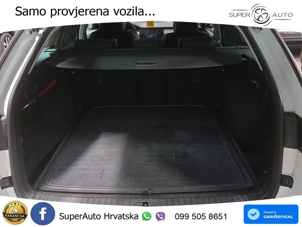 Škoda Octavia Combi 2.0 TDI (150 KS) DSG LED+GR SJED+ACC