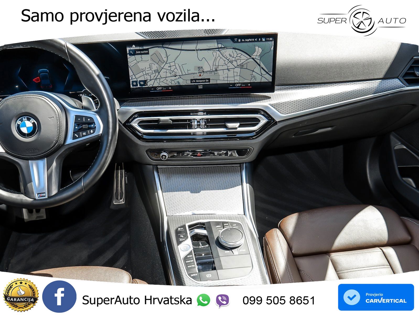BMW 330i (245 KS) Steptronic M Sport LED+GR SJED+ACC