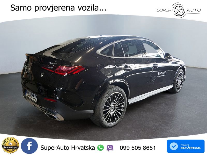 Mercedes GLC Coupe 200d (163 KS) 4MATIC 9G-TRONIC AMG LED+GR SJED+ACC
