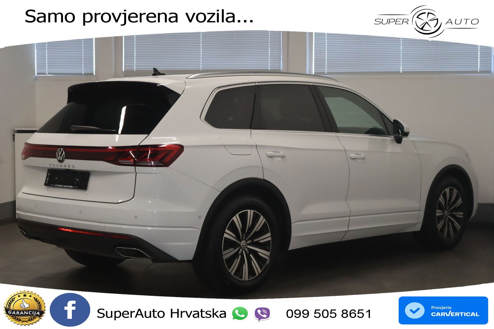 Volkswagen Touareg 3.0 V6 TDI (231 KS) 4MOTION Tiptronic ZRAČNI+ACC+GR SJED+KAM