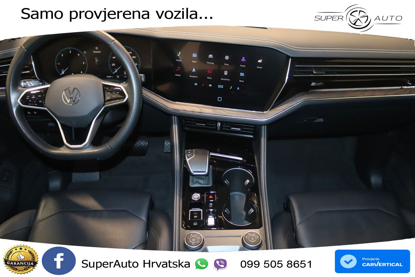 Volkswagen Touareg 3.0 V6 TDI (231 KS) 4MOTION Tiptronic ZRAČNI+ACC+GR SJED+KAM