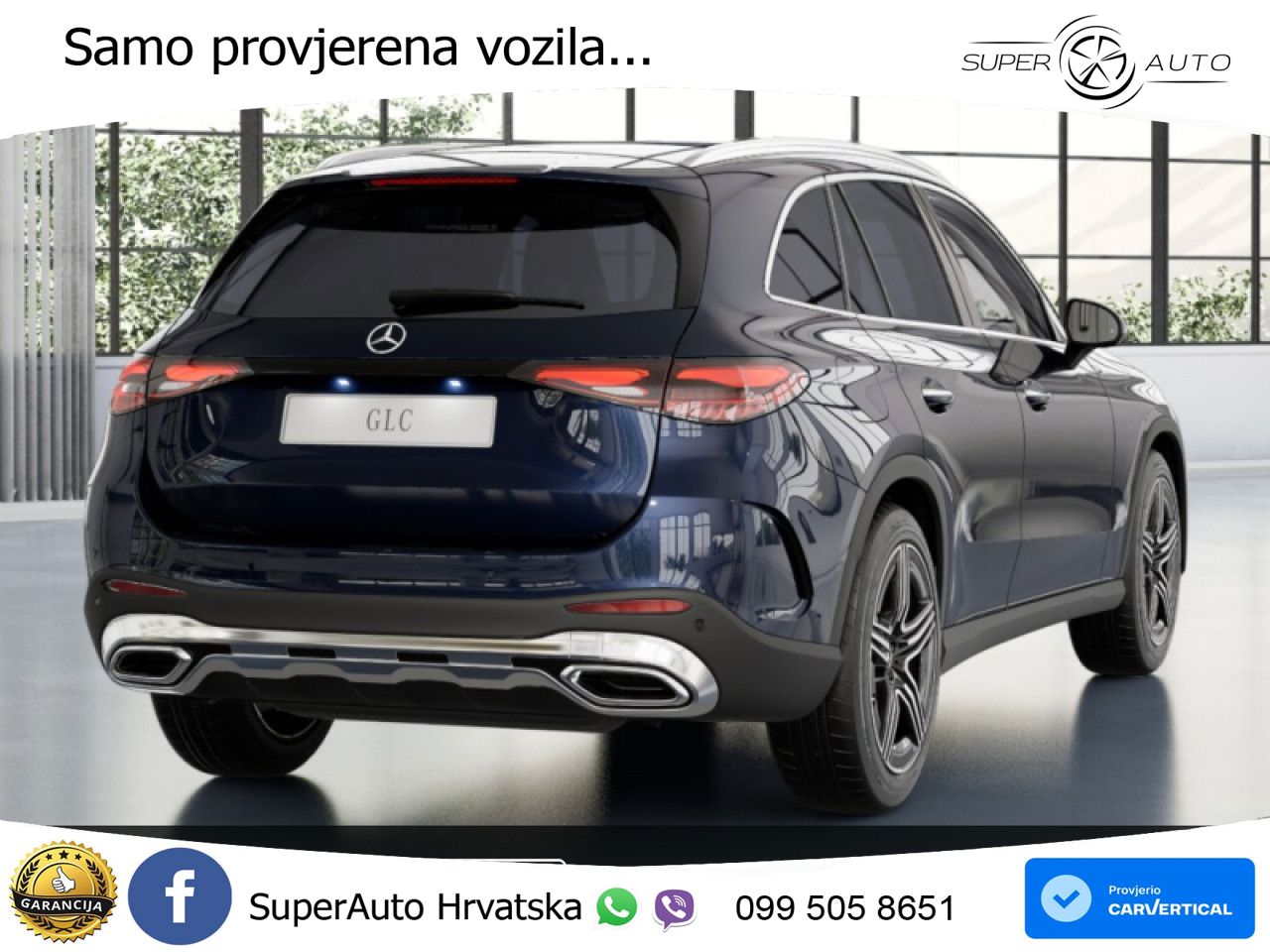 Mercedes GLC 300 (258 KS) 4MATIC 9G-TRONIC AMG ZRAČNI+ACC+GR SJED+KAM+PANO