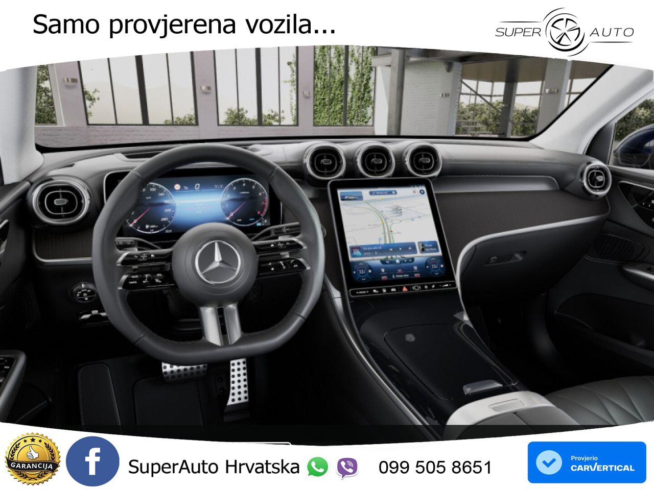 Mercedes GLC 300 (258 KS) 4MATIC 9G-TRONIC AMG ZRAČNI+ACC+GR SJED+KAM+PANO