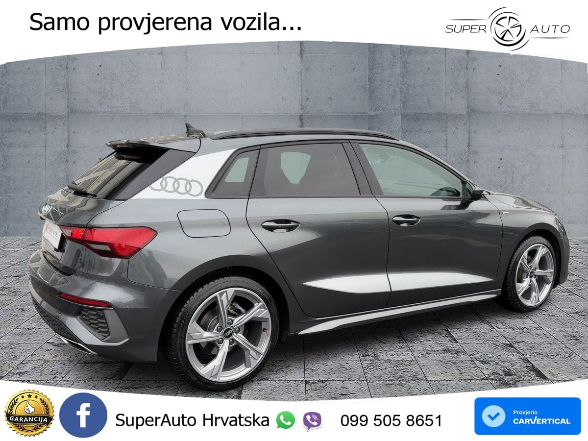 Audi A3 30 TDI (116 KS) S tronic LED+GR SJED+ACC