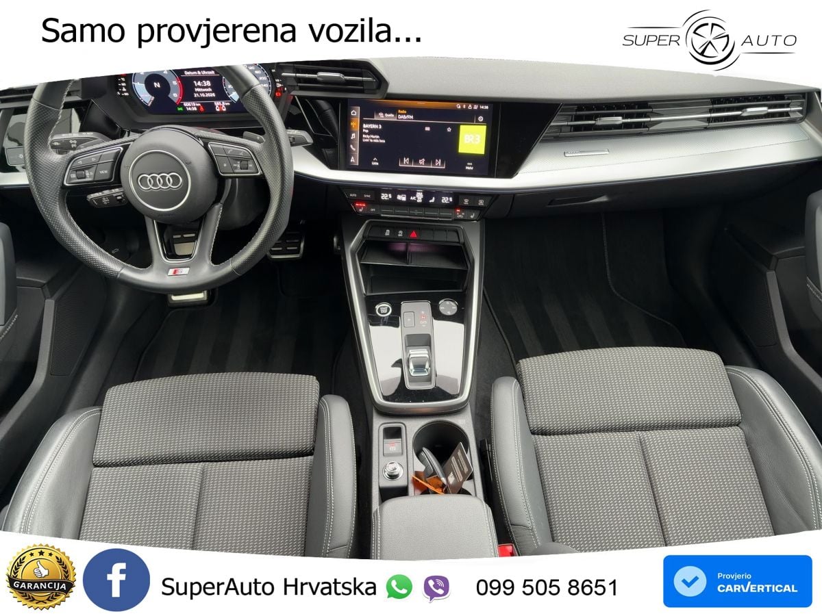 Audi A3 30 TDI (116 KS) S tronic LED+GR SJED+ACC