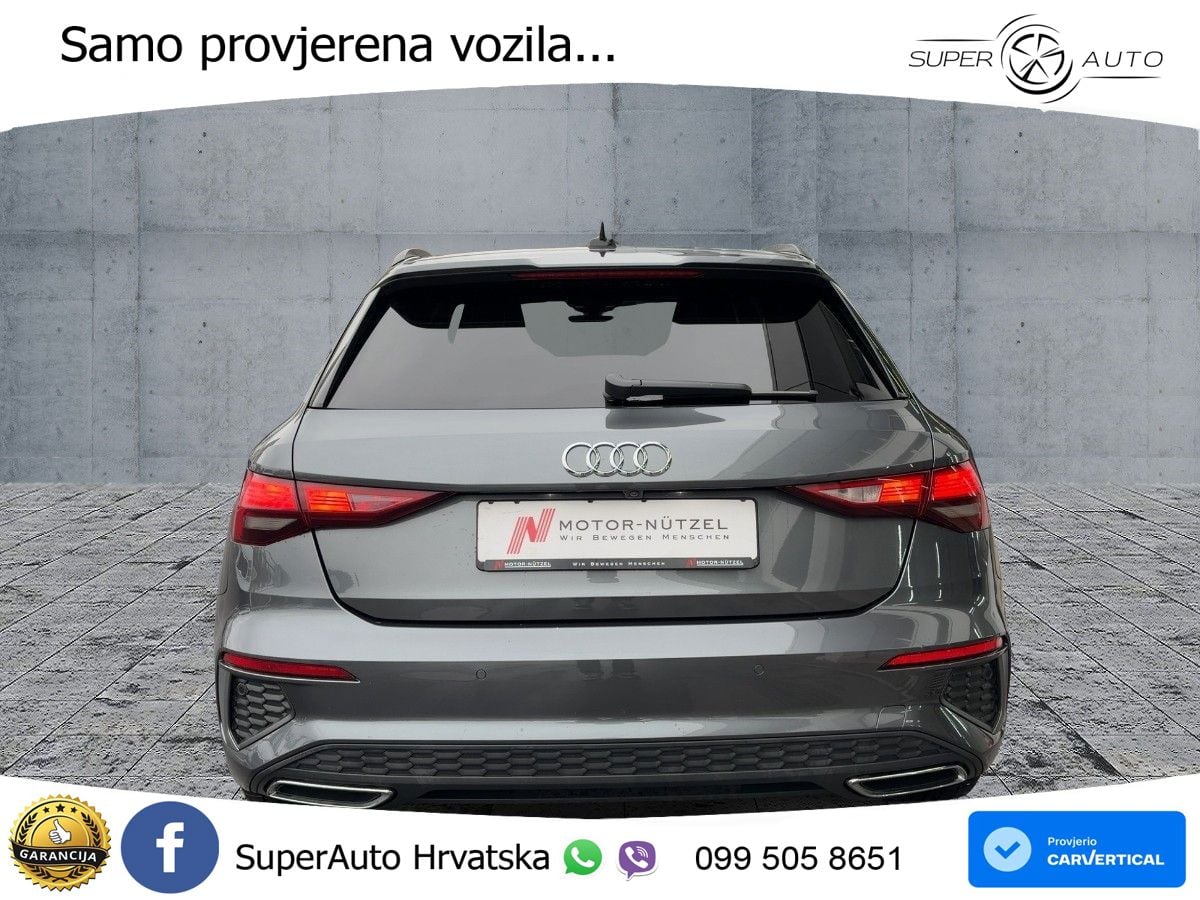 Audi A3 30 TDI (116 KS) S tronic LED+GR SJED+ACC