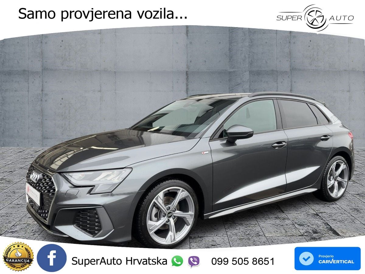 Audi A3 30 TDI (116 KS) S tronic LED+GR SJED+ACC