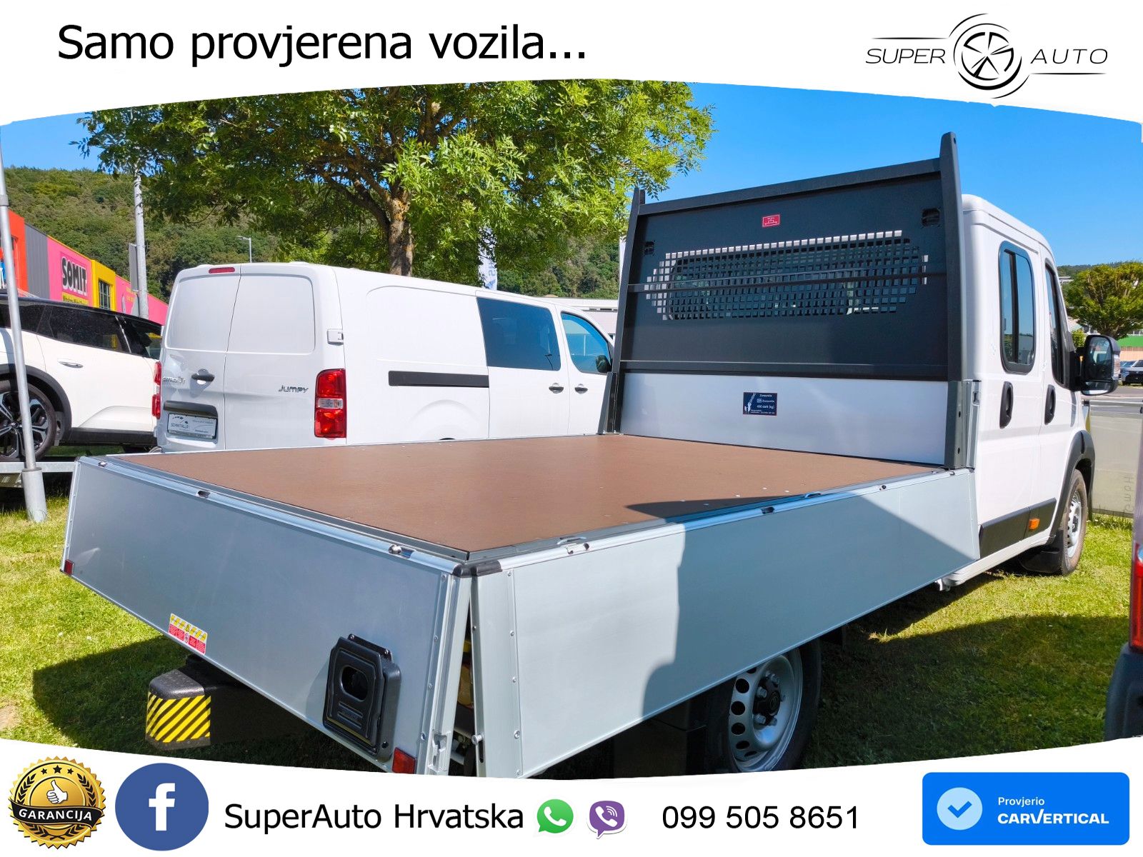 Citroën Jumper Pritsche Doka L3 3.5T Heavy BlueHDi 140 140 KS