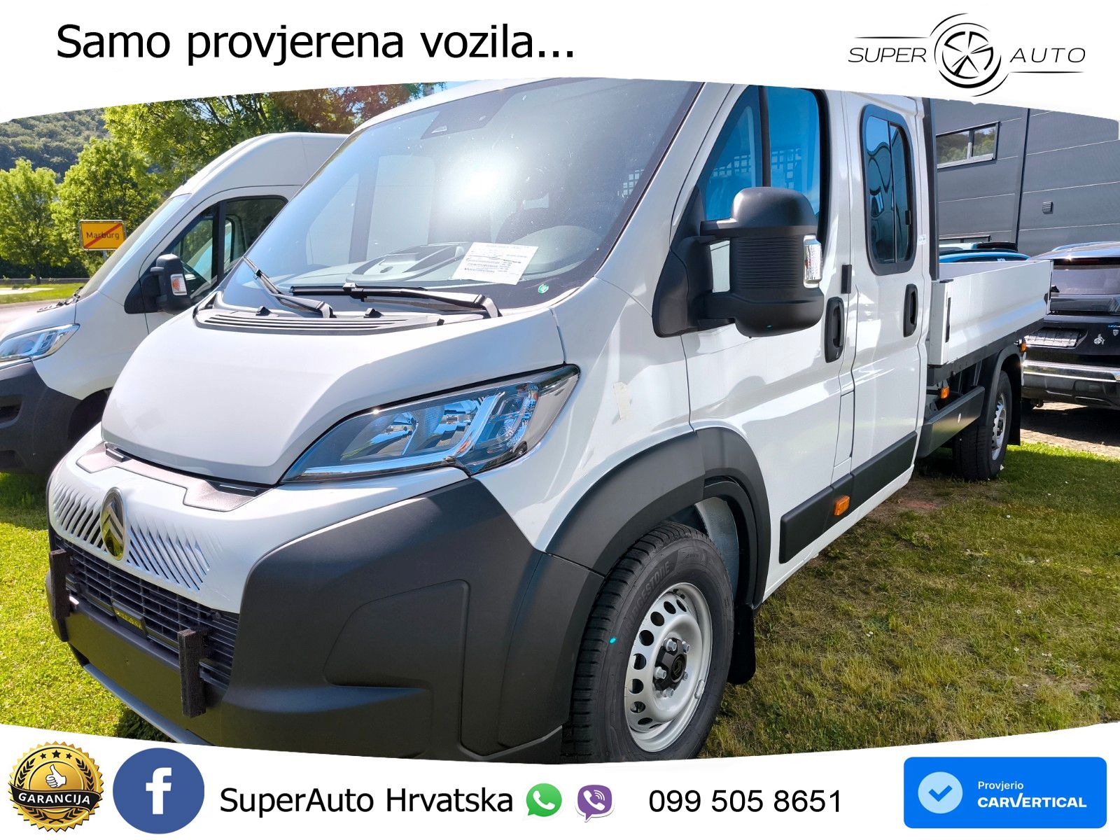 Citroën Jumper Pritsche Doka L3 3.5T Heavy BlueHDi 140 140 KS