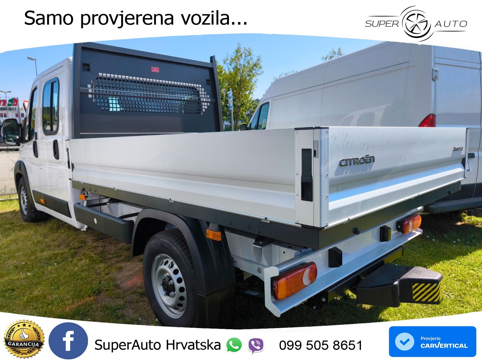 Citroën Jumper Pritsche Doka L3 3.5T Heavy BlueHDi 140 140 KS