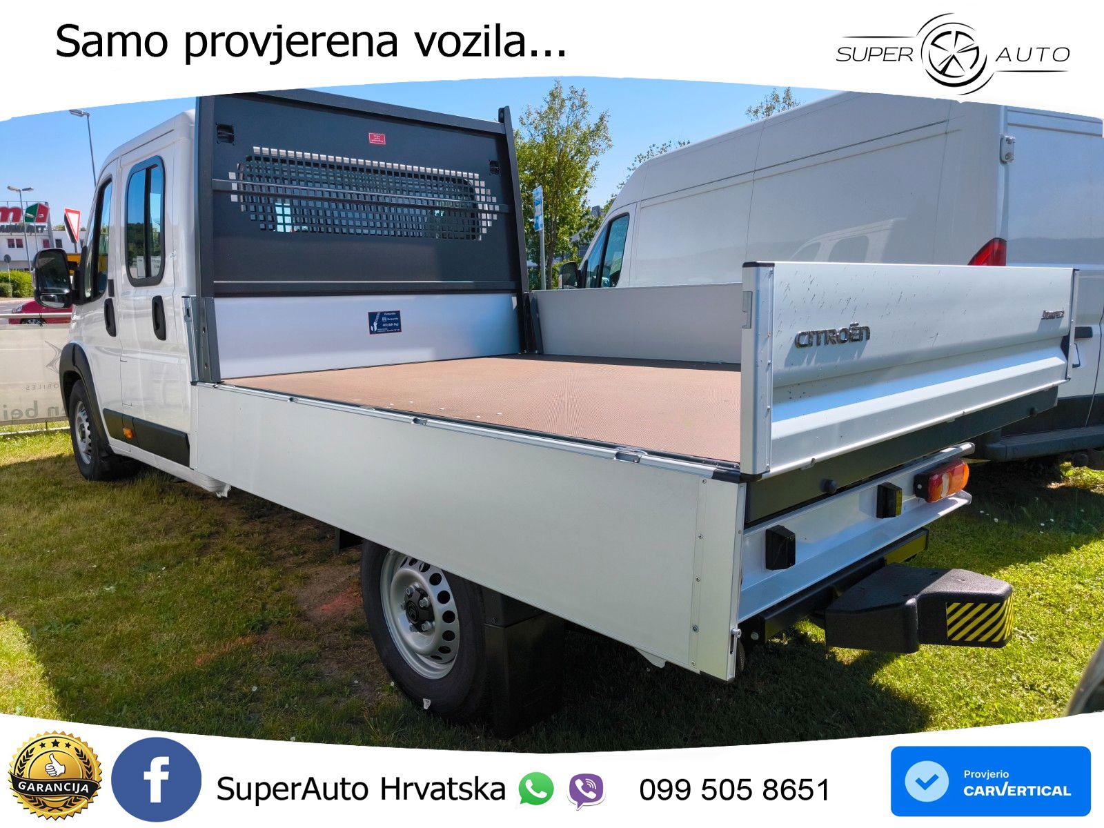 Citroën Jumper Pritsche Doka L3 3.5T Heavy BlueHDi 140 140 KS
