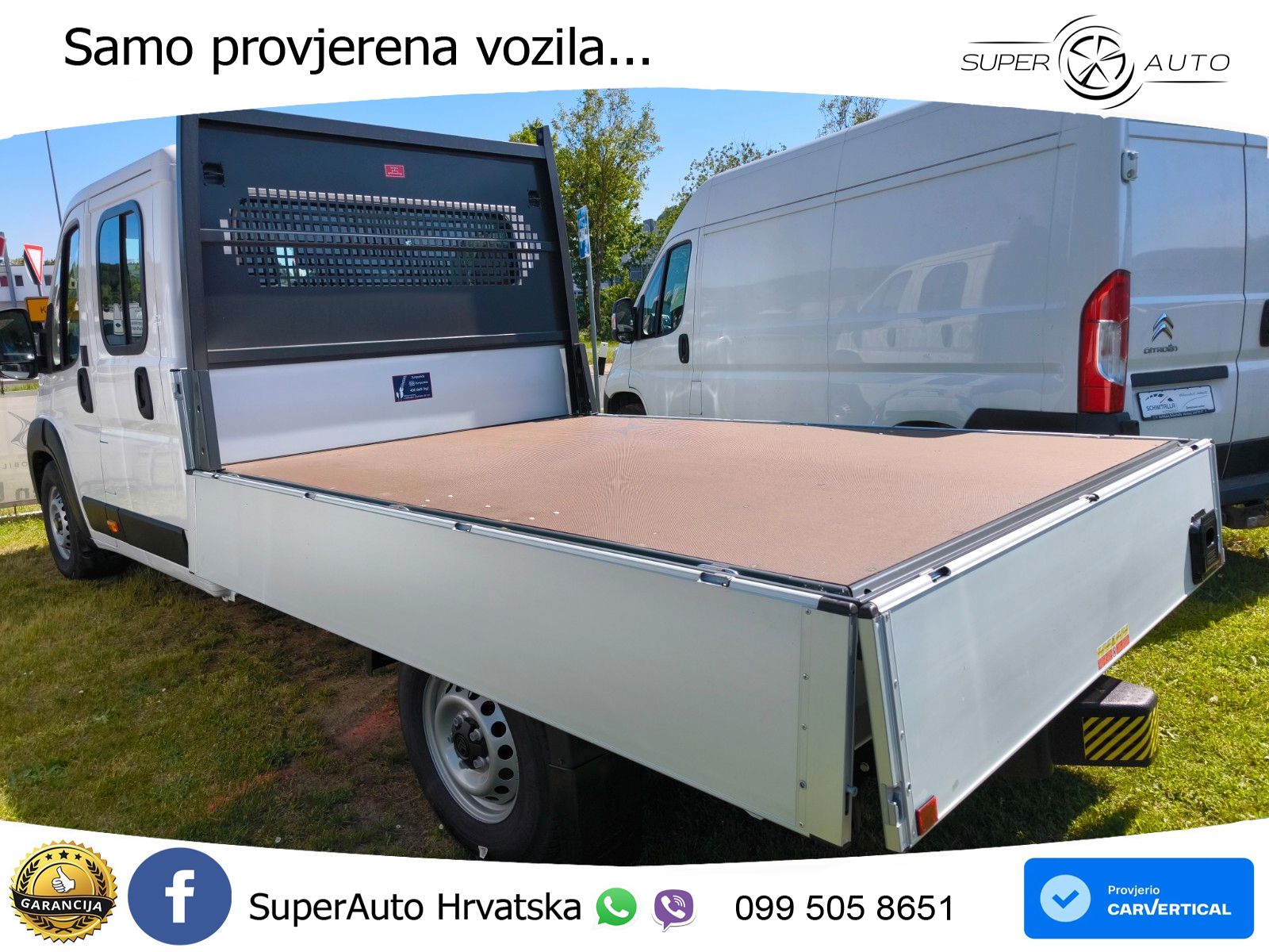 Citroën Jumper Pritsche Doka L3 3.5T Heavy BlueHDi 140 140 KS