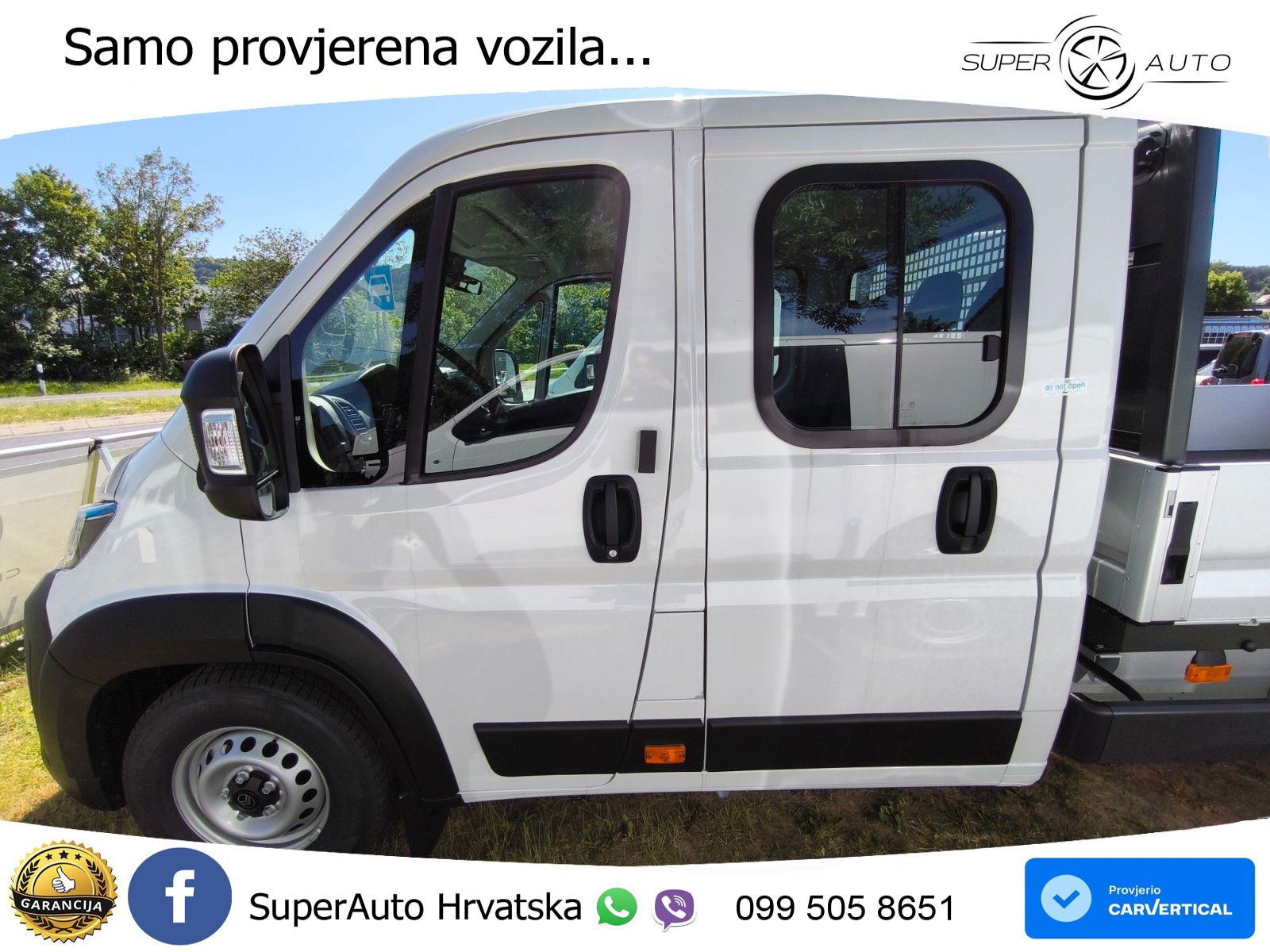 Citroën Jumper Pritsche Doka L3 3.5T Heavy BlueHDi 140 140 KS