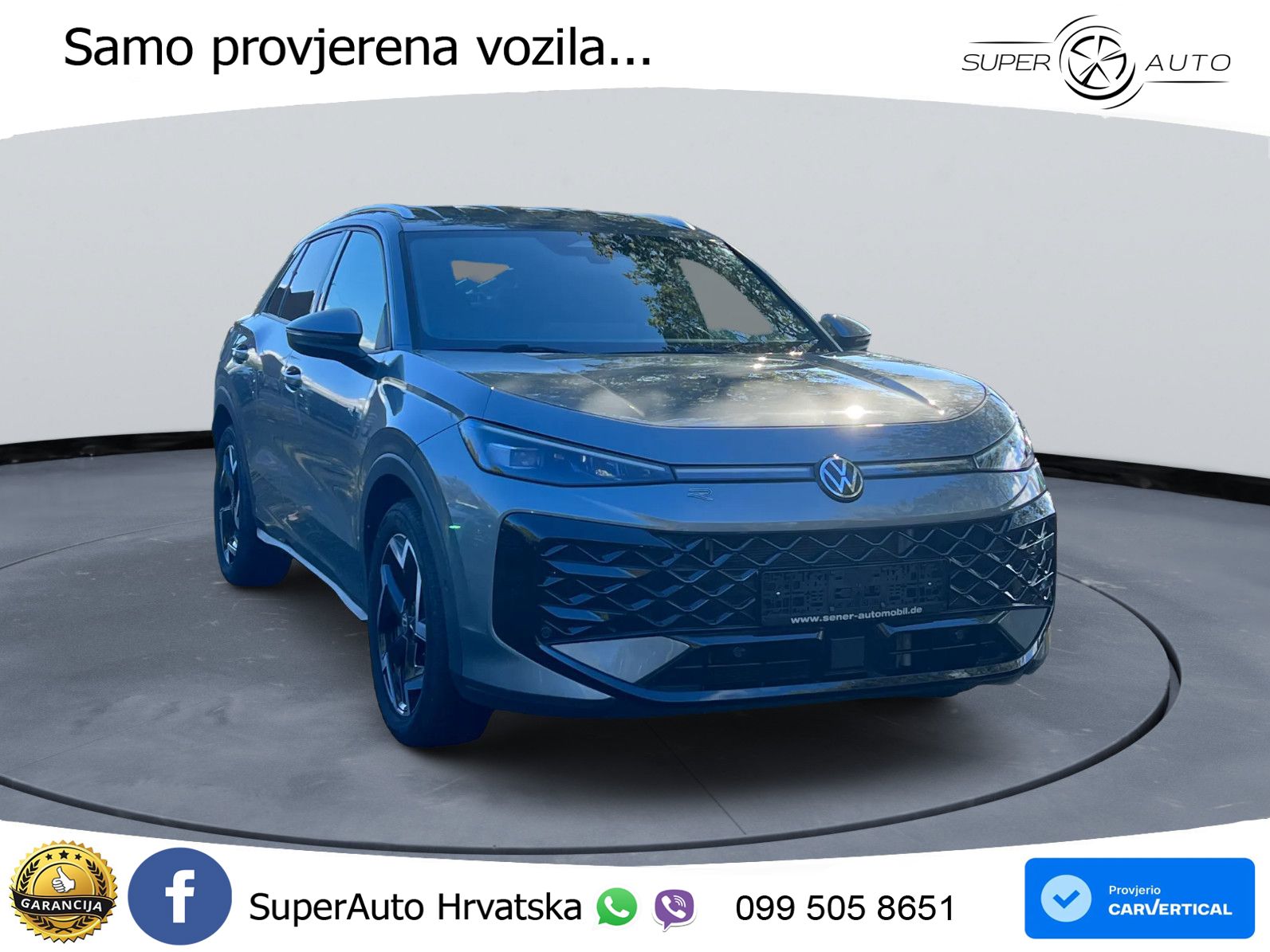 Volkswagen T-Roc 1.5 eTSI (150 KS)  DSG R-Line LED+GR SJED+ACC