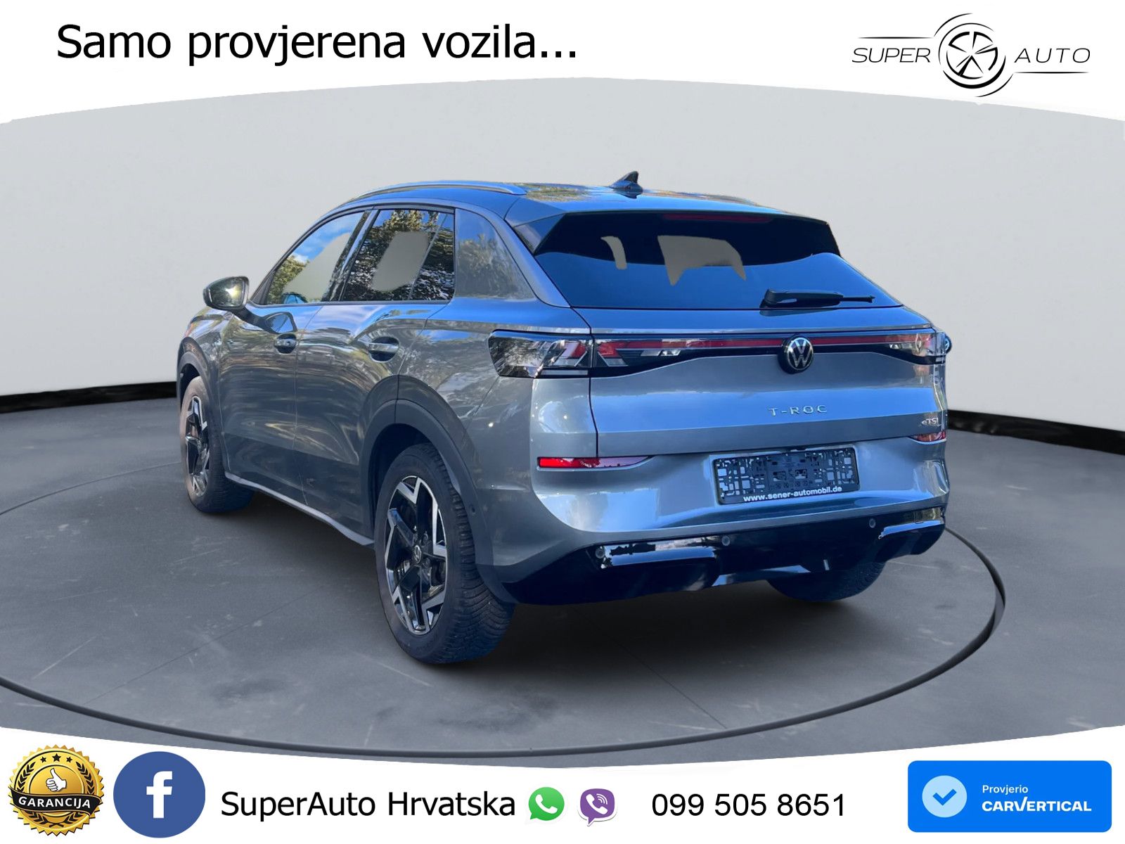 Volkswagen T-Roc 1.5 eTSI (150 KS)  DSG R-Line LED+GR SJED+ACC