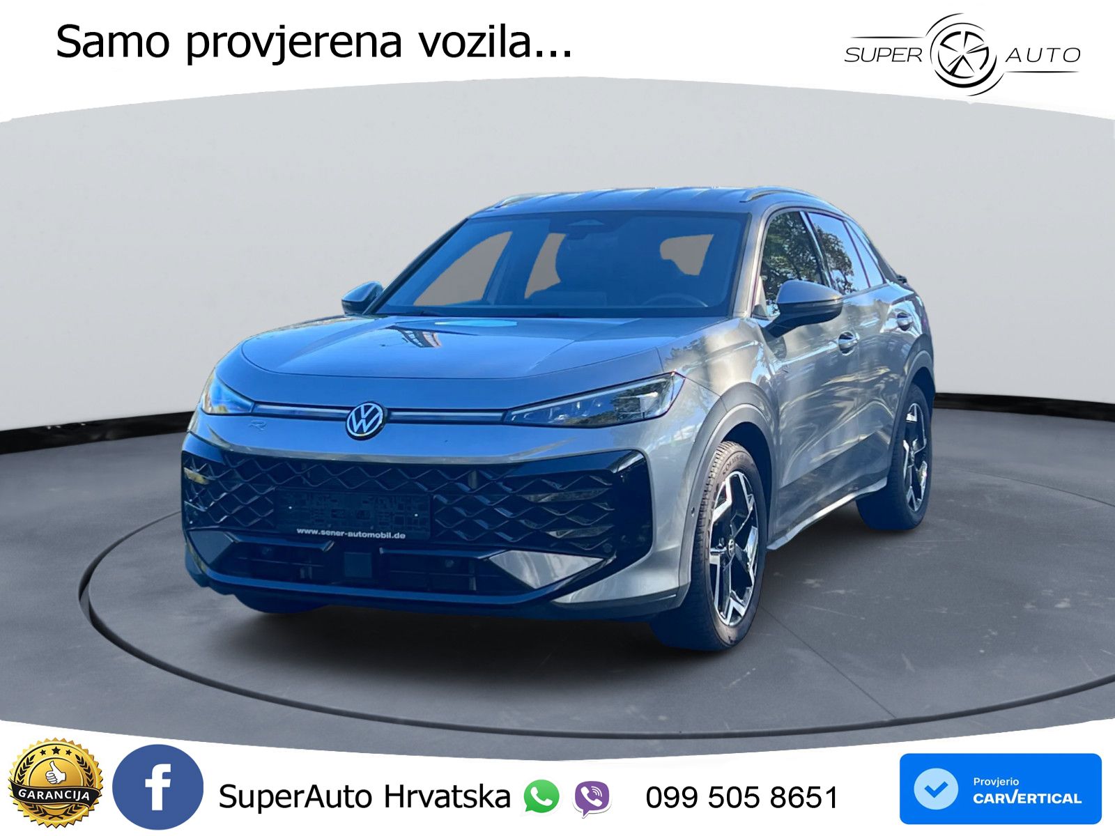 Volkswagen T-Roc 1.5 eTSI (150 KS)  DSG R-Line LED+GR SJED+ACC